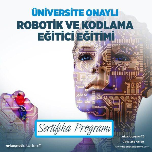 robotik ve kodlama formatörlük eğitimi sertifikası