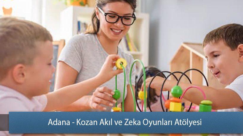 Adana - Kozan Akıl ve Zeka Oyunları Atölyesi