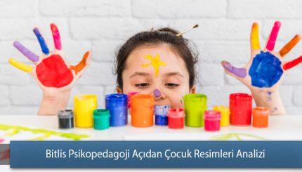Bitlis Psikopedagoji Açıdan Çocuk Resimleri Analizi