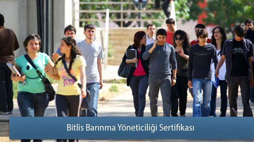 Bitlis barinma Yöneticiliği Sertifika