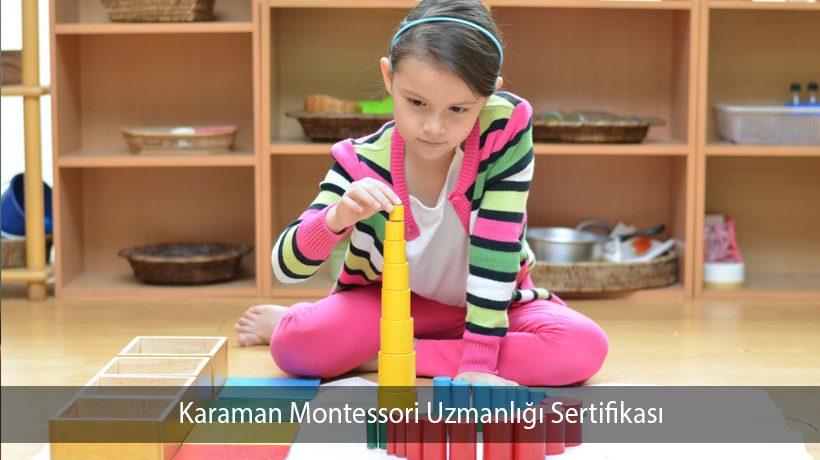 Karaman Montessori Uzmanlığı Sertifikası