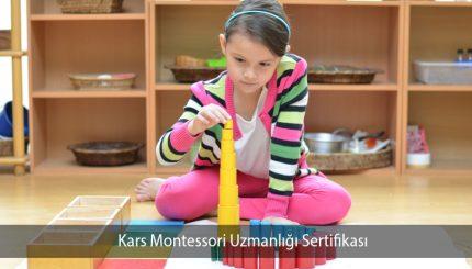 Kars Montessori Uzmanlığı Sertifikası