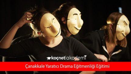 Çanakkale Yaratıcı Drama Eğitmenliği Eğitimi