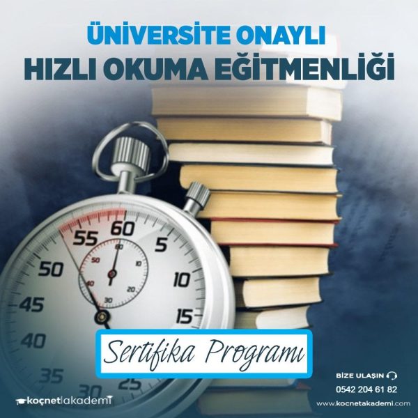 Hızlı Okuma Eğitmenliği Sertifikası