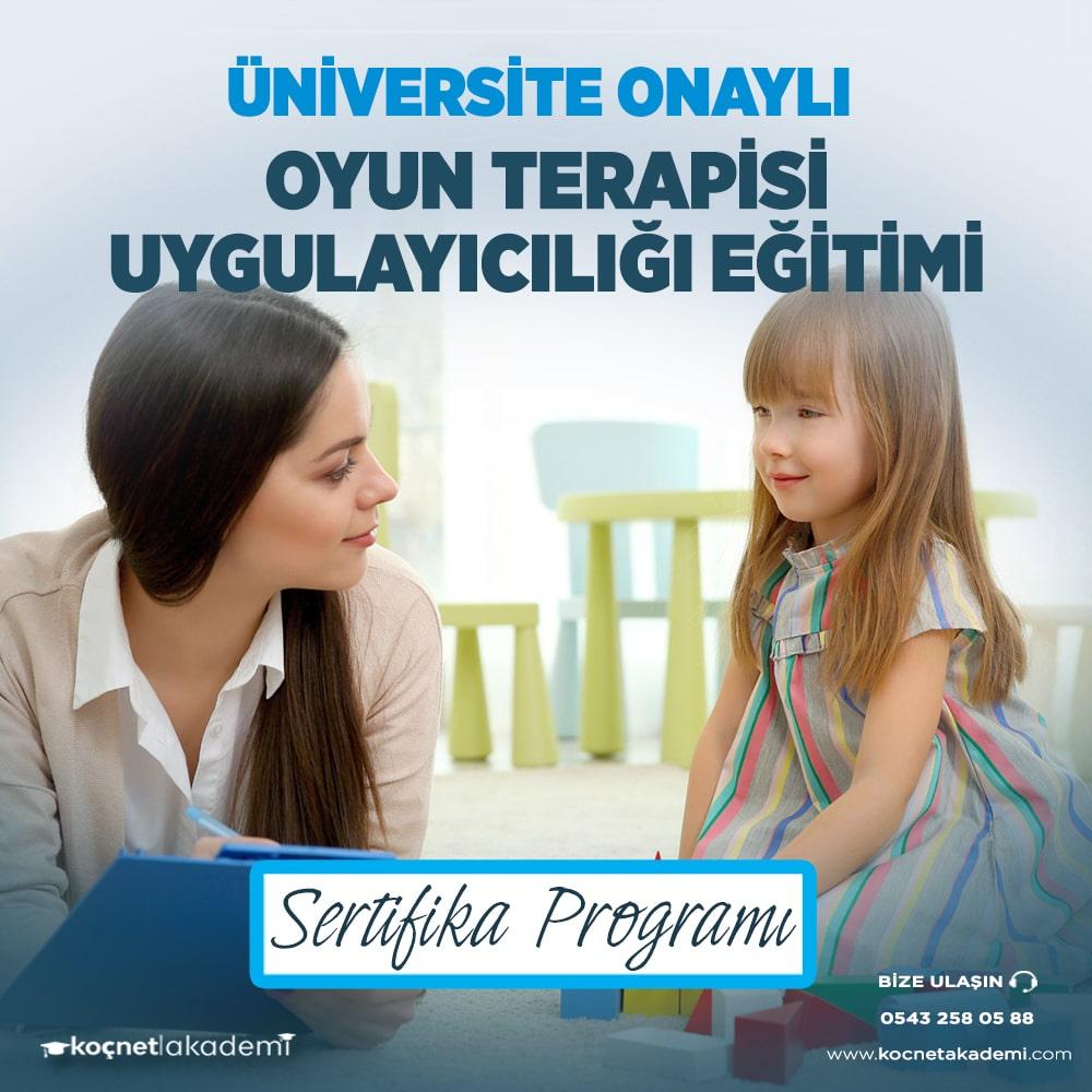 Üniversite Onaylı Oyun Terapisi Uygulayıcı Eğitimi